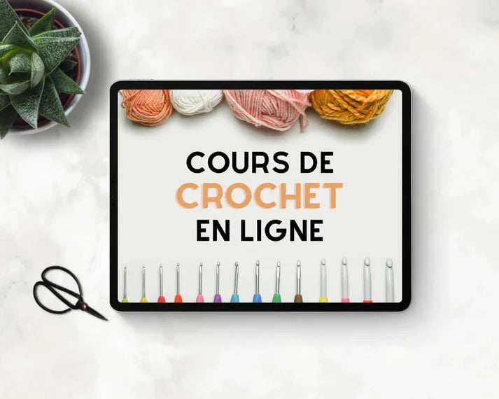 Cours de Crochet pour débutants avec Crochetmilie