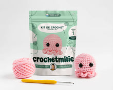 Load image into Gallery viewer, Les p'tits kits de crochet avec Crochetmilie
