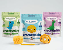 Load image into Gallery viewer, Les p'tits kits de crochet avec Crochetmilie
